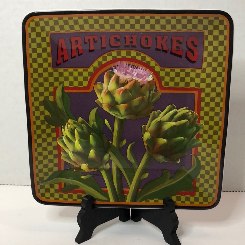 Harry & David #158900 Artichokes Plate